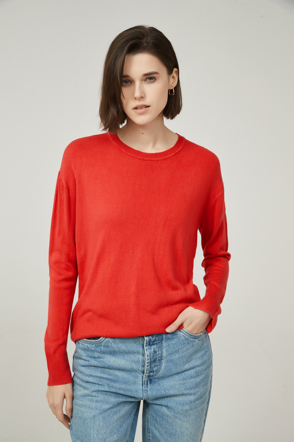 Sweater Baidai Rojo