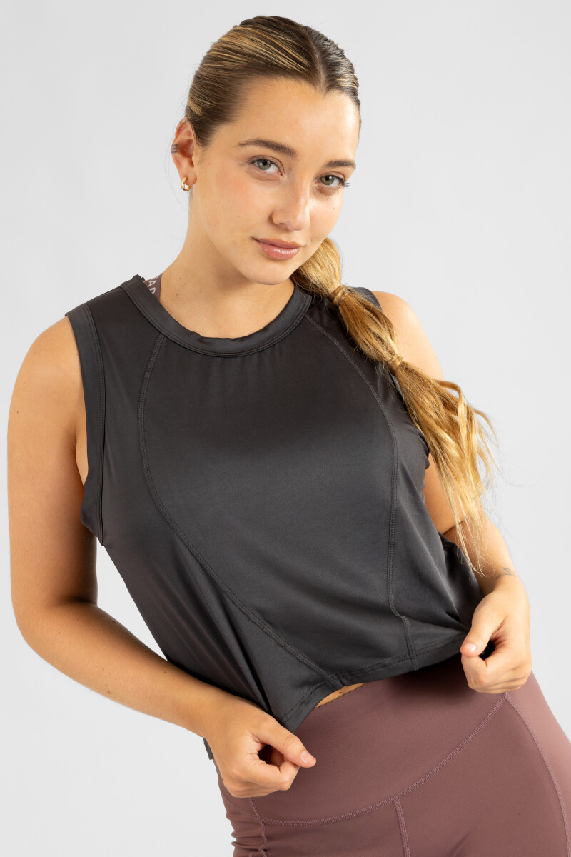 Style top cleo Negro