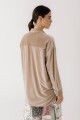 CAMISA BIMBA VELVET Beige
