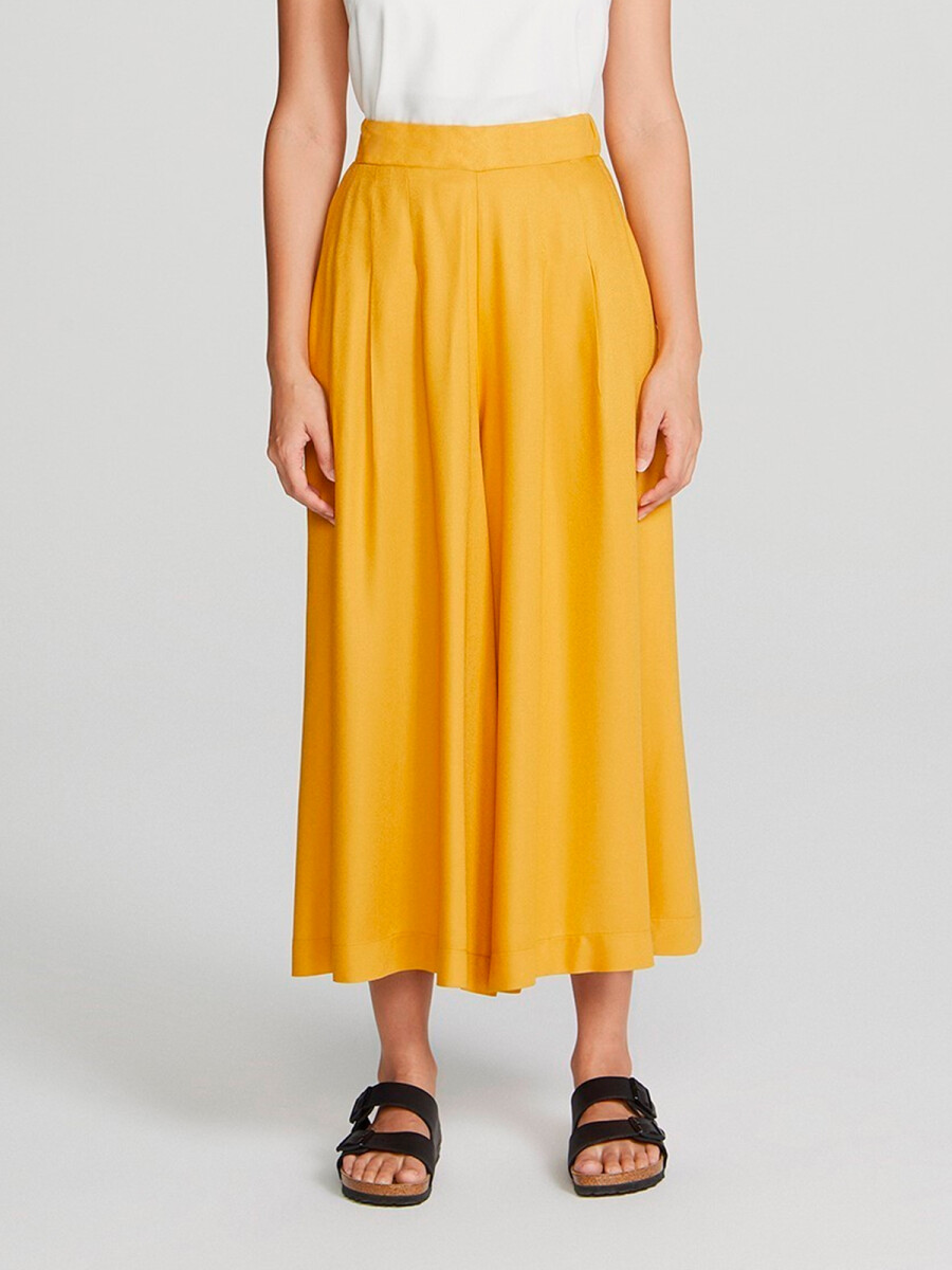 Pantalón exterior bota ancha mujer tipo wide leg | Leonisa Ecuador