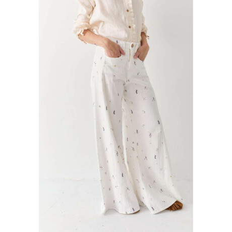 Pantalon Wide Xl Print Team Print Team