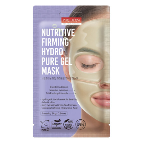 Mascarilla Facial Purederm Nutritive Firming Hydro Gel Mask Mascarilla Facial Purederm Nutritive Firming Hydro Gel Mask