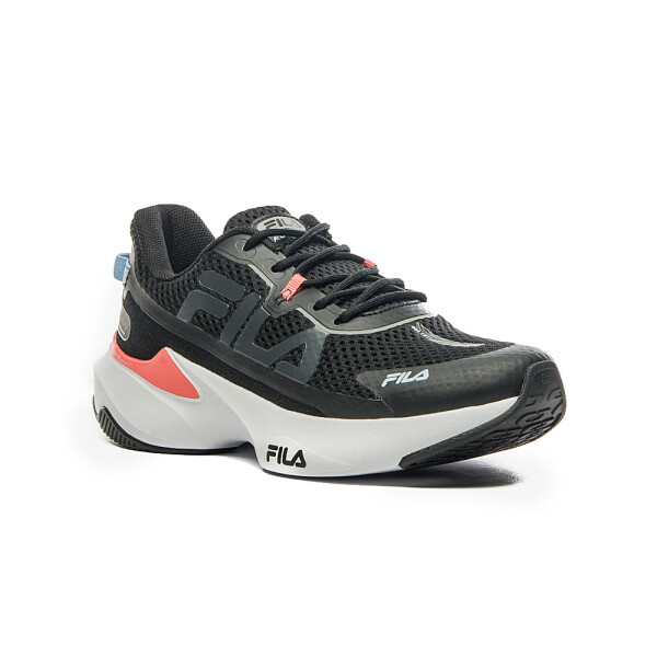 Fila Champion Recovery Mujer Negro/rosa/azul Claro Negro-rosado