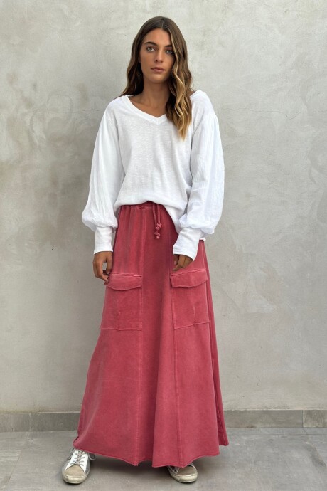 POLLERA OLIVIA Fucsia