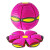 Pelota Magica Plegable Juguete Boomerang Luz Led Juego Vairante Color Rosa