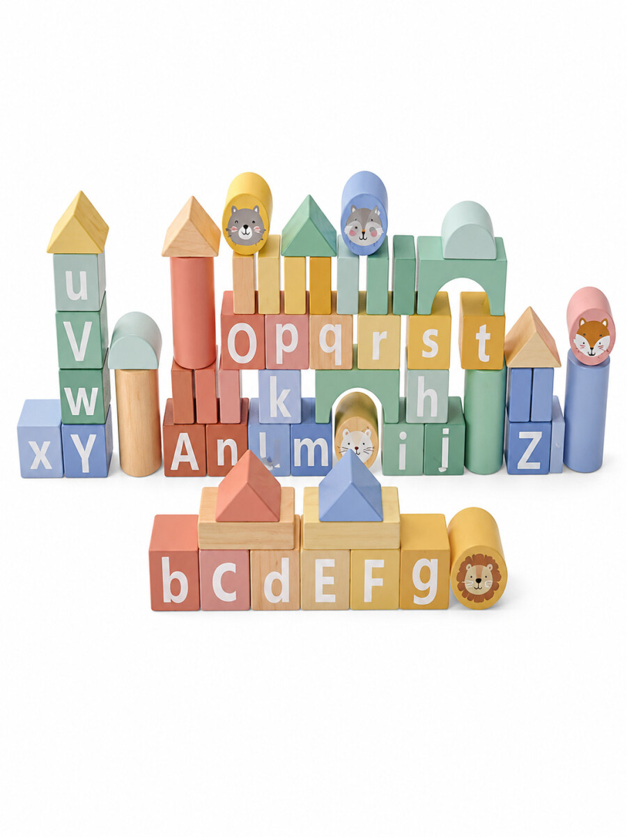 JUEGO DE MADERA SET - MULTICOLOR 