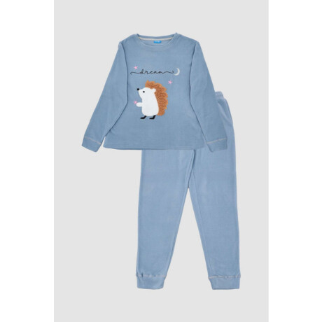 60.1584 pijama erizo Celeste