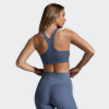 Top 2XU Ribbed Longline Low Impact Azul