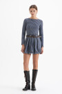 VESTIDO GALES Celeste
