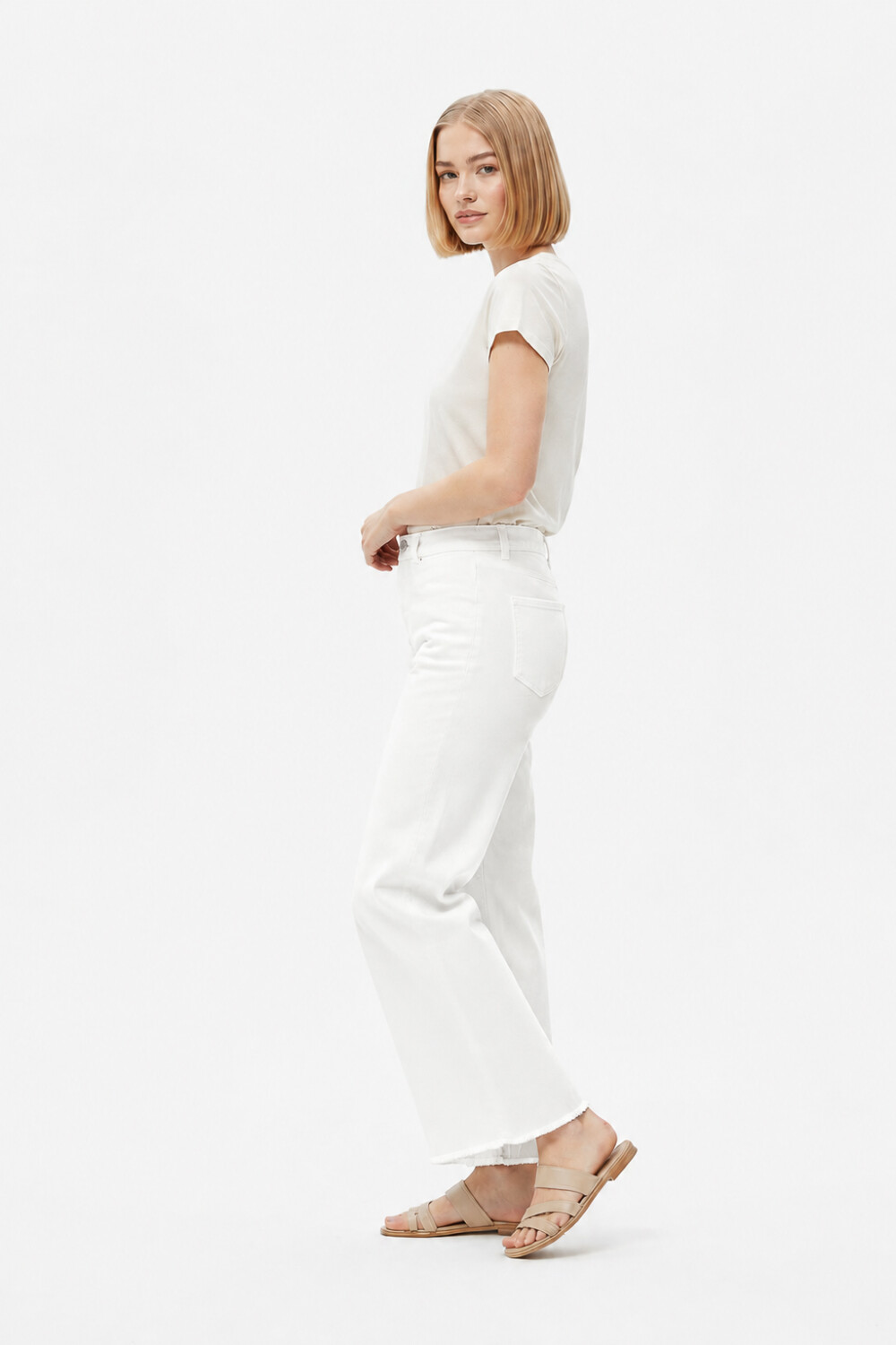 Pantalon Balton Blanco