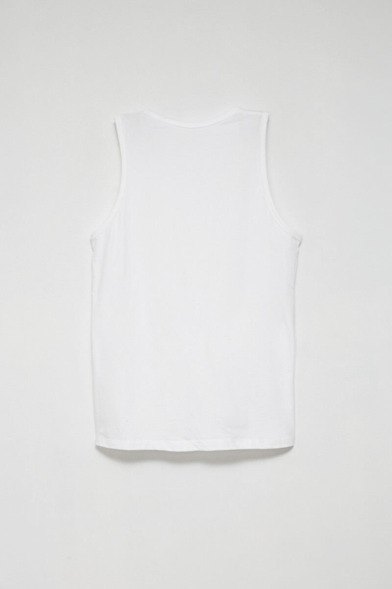 Musculosa Básica Blanco