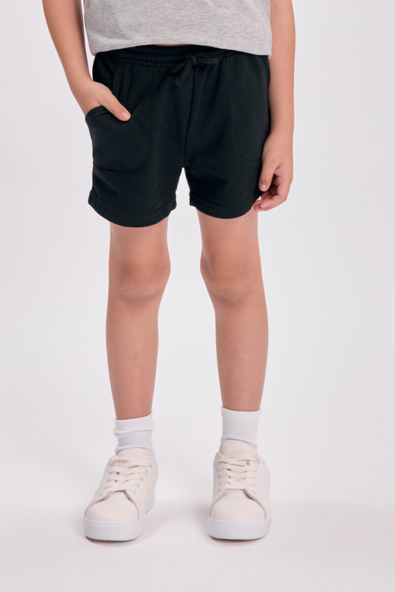 Short deportivo - Negro 