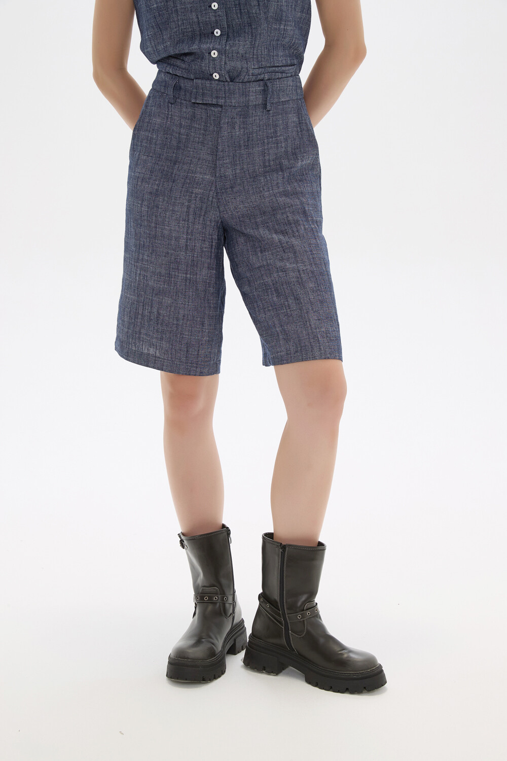 Bermuda Liena Azul Piedra