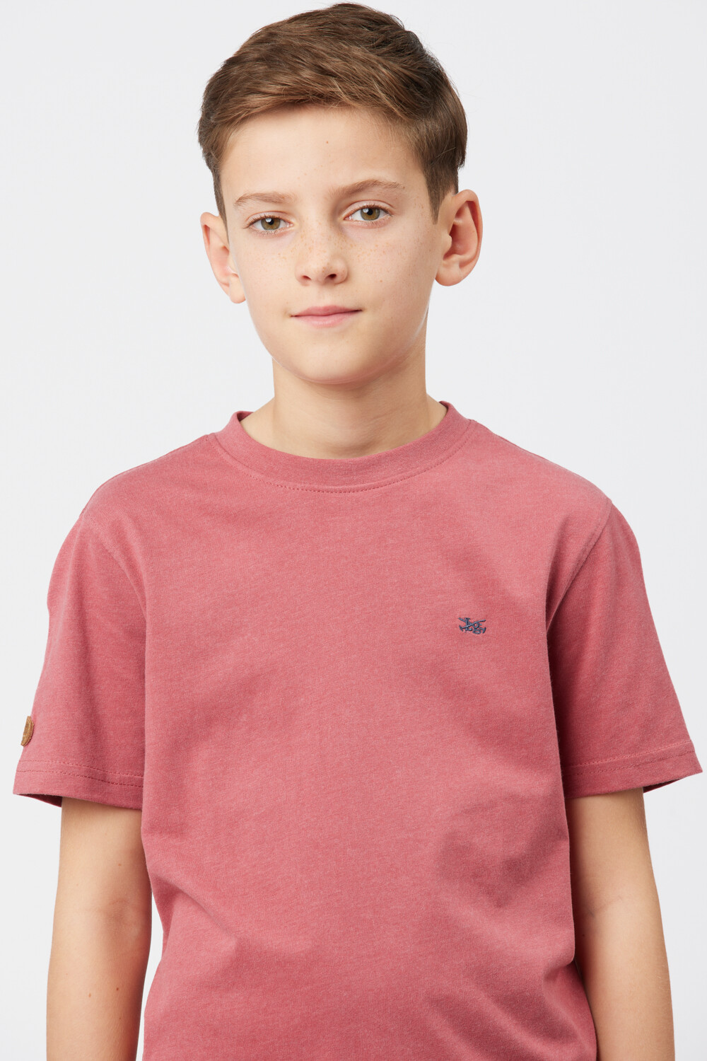 REMERA BÁSICA DE ALGODÓN Ladrillo