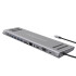 Estación Dock Hub 9199a De Acoplamiento Tipo C 14 En 1 ESTSACION DOCK HUB 9199A USB C 14 EN 1