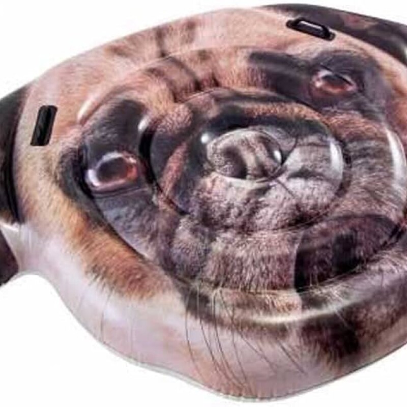 INTEX ISLA FLOTANTE CARA DE CACHORRO IMPRESIÓN REALISTICA 173 X 135 CMS Intex Isla Flotante Cara De Cachorro Impresión Realistica 173 X 135 Cms