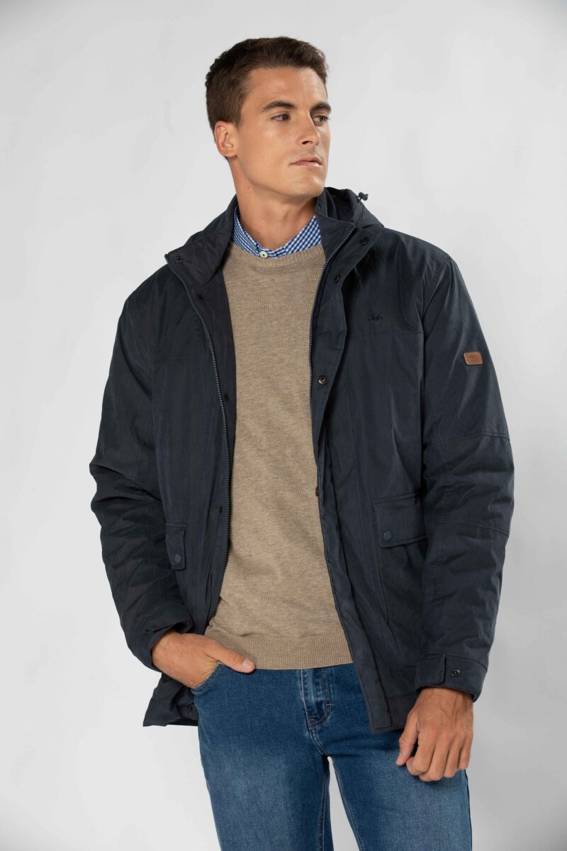 CAMPERA DE ABRIGO - Azul 