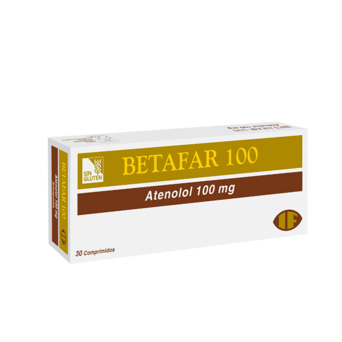 BETAFAR 100 MG CJ X 30 COMP. única
