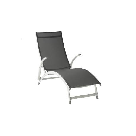 Reposera Aluminio Lounge Steel Grey Reposera Aluminio Lounge Steel Grey