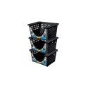 GUARDATODO ARQPLAST NEGRO 42X32X67CM Sin color
