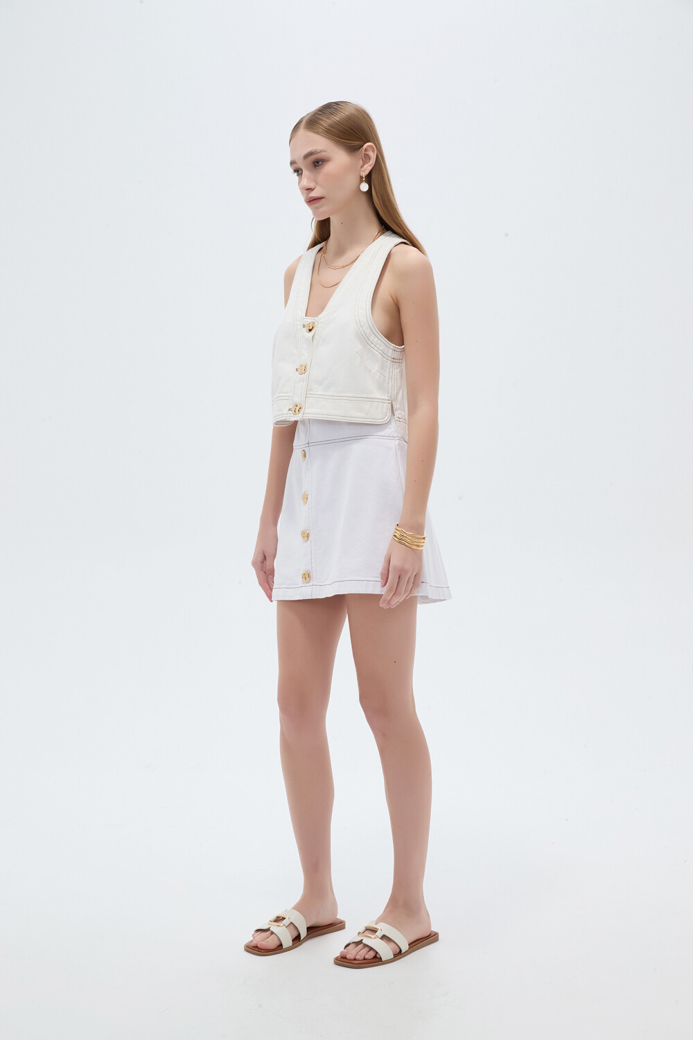 Falda Ferai Blanco