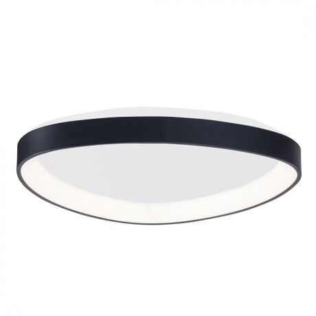 Plafón LED, Diseño triangular, Dimerizable 48W 65CM NEGRO