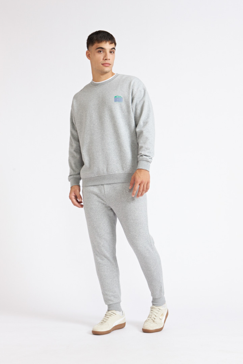 Quiksilver Buzo WORLD FORCE Hombre - Gris Melange Combinado