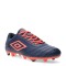 Championes de Fútbol 11 Infantiles Umbro Classico III HG Azul Marino - Rosado Salmon