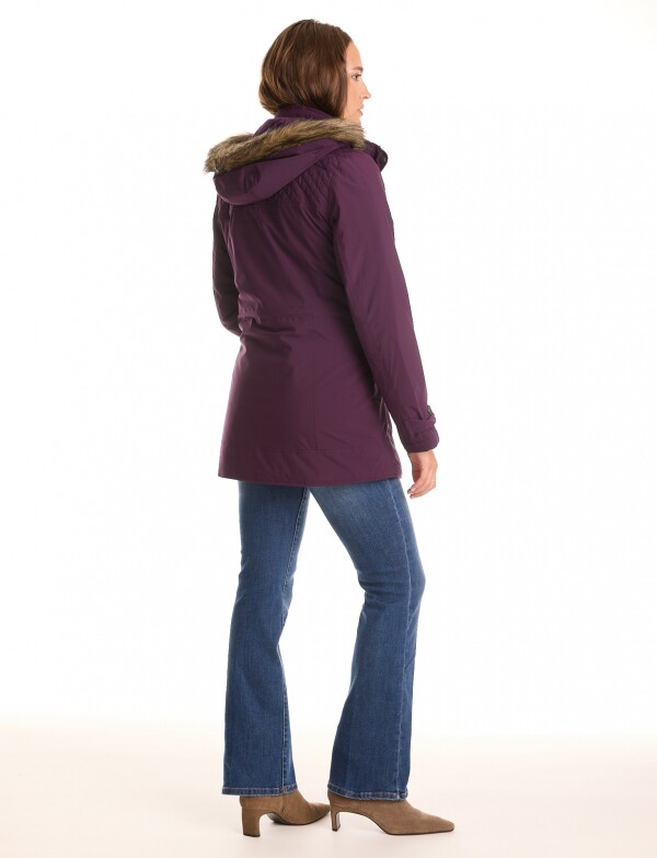 Gabardina Abrigo Impermeable VIOLETA