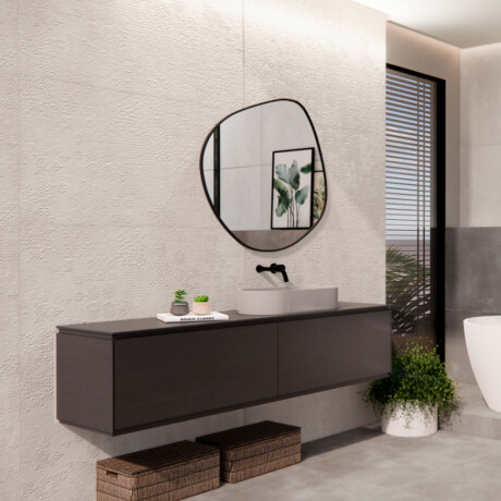 Porcelanato Beige Mate Decorado 60X120Cm Pared GAMAS DE BEIGE