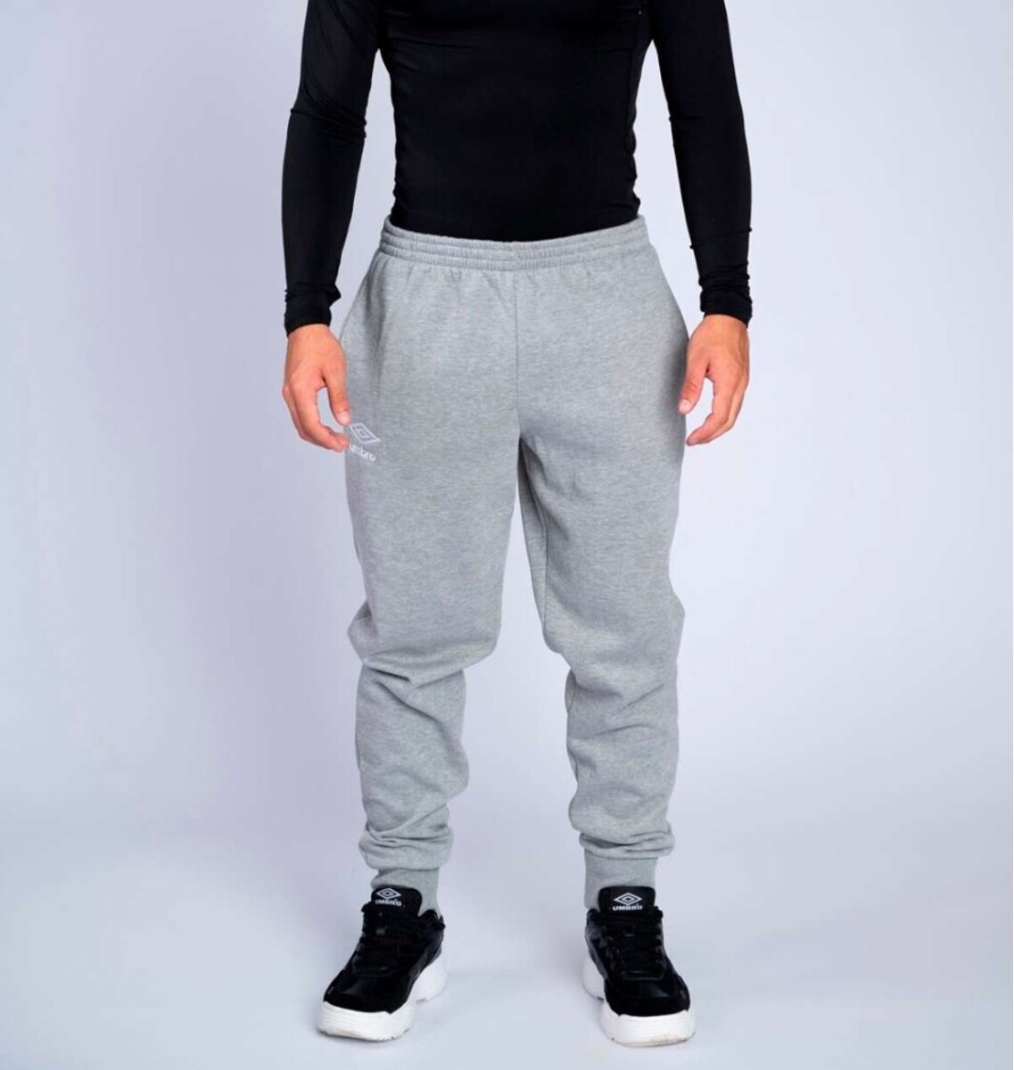 Pantalón Largo Umbro Classic de Hombre - Gris 