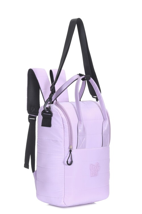 Mochila Matera Puffer Lila