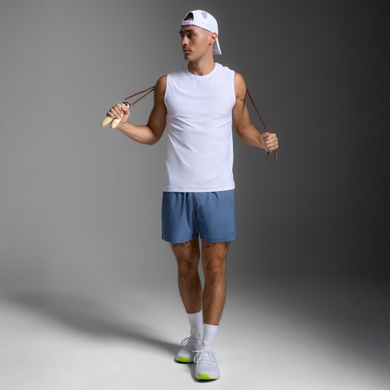 Short Training Motion 5.5 Inch Short Hombre Indigo/indigo