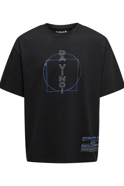 PLAYERA DA VINCI Black