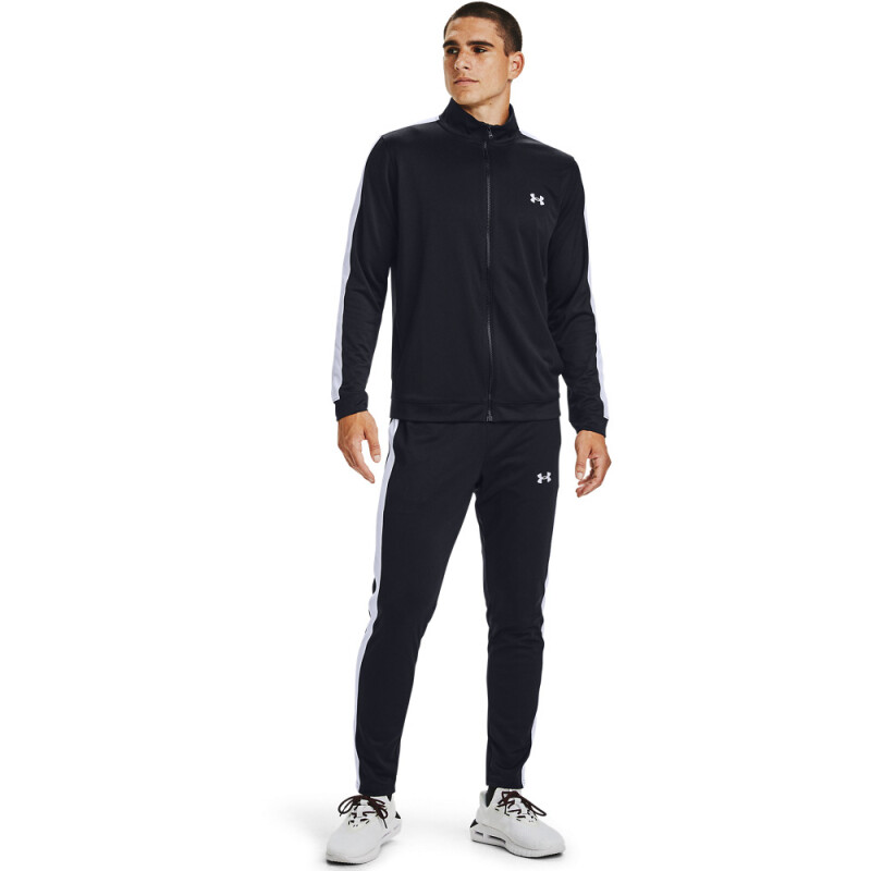 UA Rival Knit Track Suit-BLU BLK-001