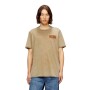Polos Urbano Para Hombre T-Rawjust-V1 T-Shirt Marron claro