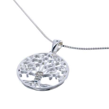 Conjunto de cadena y dije de plata 925, ARBOL DE LA VIDA. Conjunto de cadena y dije de plata 925, ARBOL DE LA VIDA.