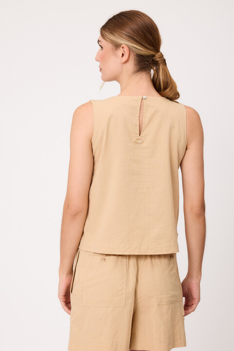TOP BORINA POLANCO Beige