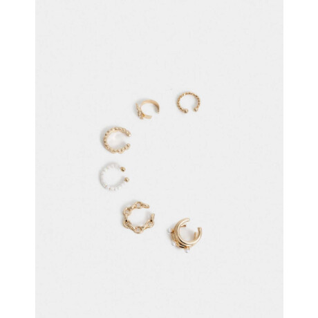 Bijou Cuff Con perlas Dorado