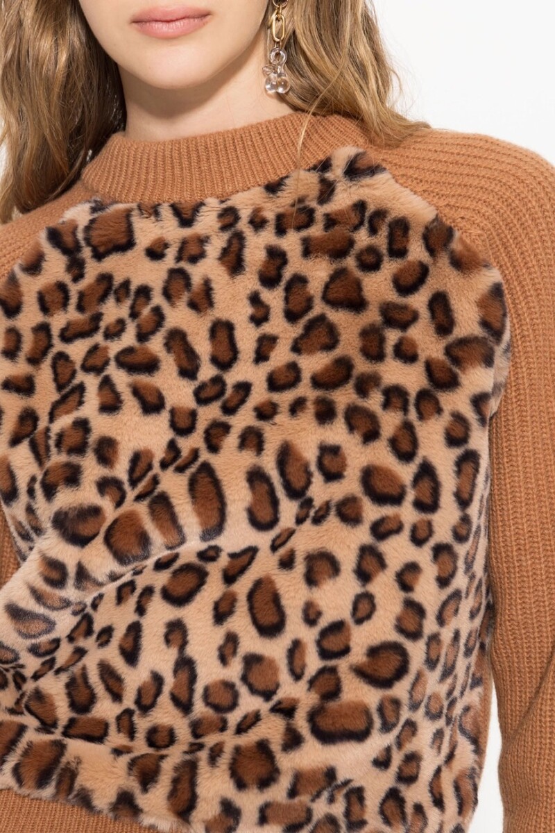 SWEATER MILAN Leopardo