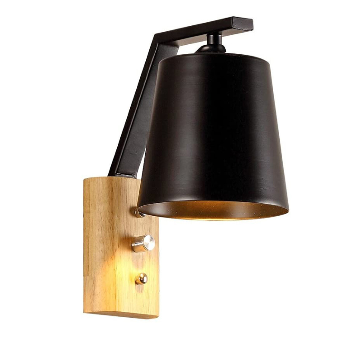 Luminaria de Pared Camille Negra 