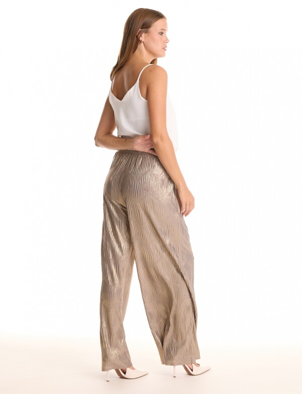 Pantalon Noche Brillos DORADO