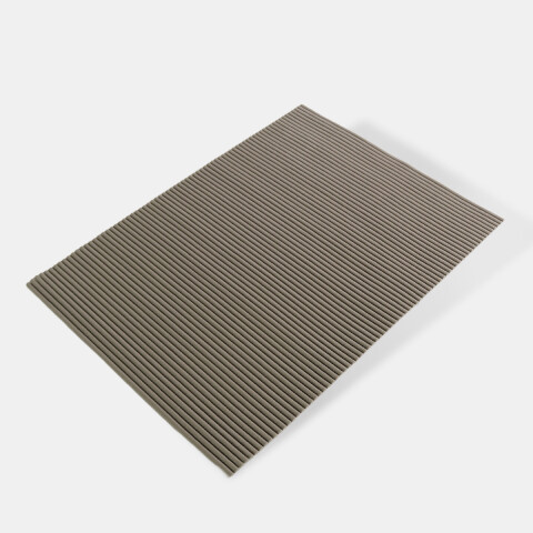 ALFOMBRA GRIS CL ANTIDESLIZANTE 50X70CM P/BAÑO Unica