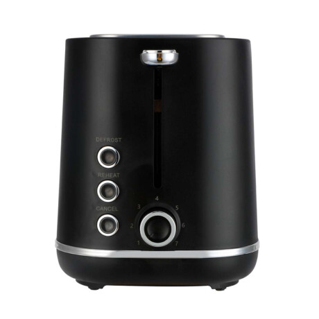 Tostadora para 2 panes AIWA Negra 850W Bandeja Removible y 7 Niveles AWTD1430