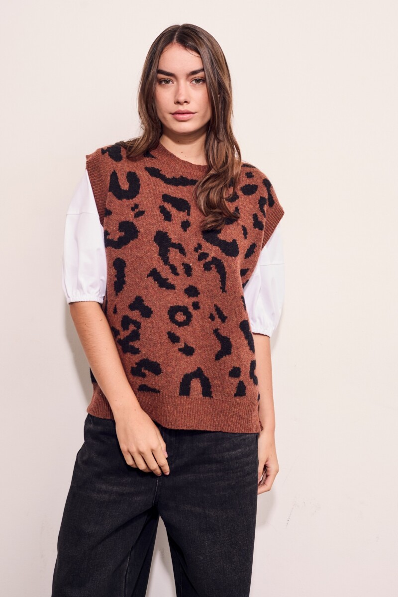 Chaleco Animal Print Animal Print