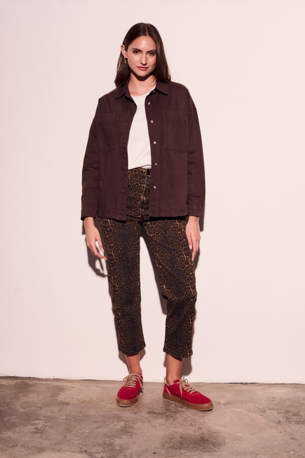 Sobrecamisa Marron