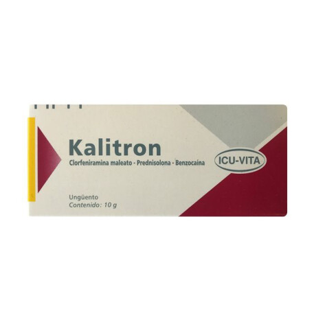 Kalitron Unguento 10g Kalitron Unguento 10g