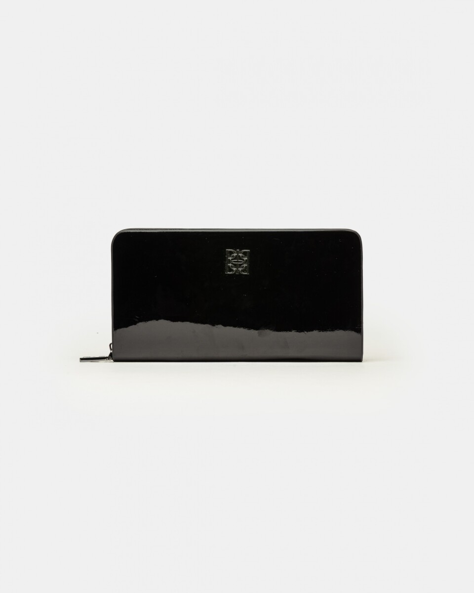 Billetera Mint en efecto cuero - Negro 