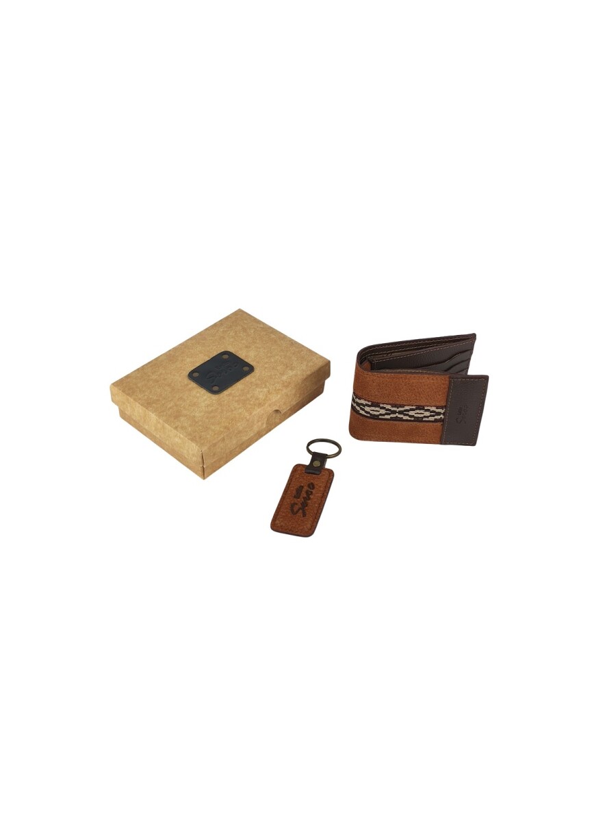 Set de billetera 58 con llavero - oxido 
