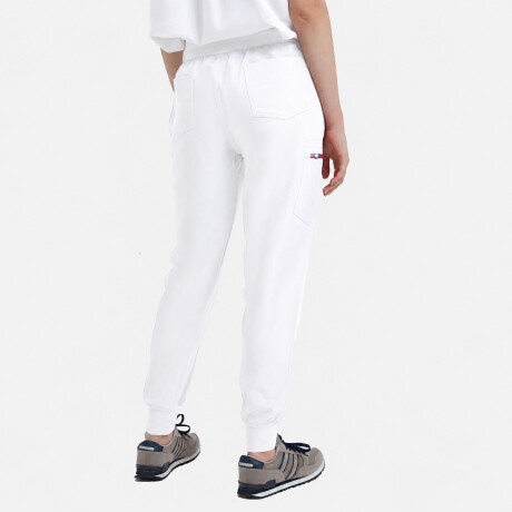 PANTALON KORI DAMA CON PUÑO blanco